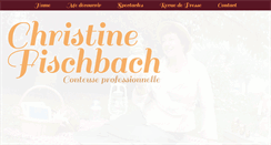 Desktop Screenshot of christinefischbach.fr